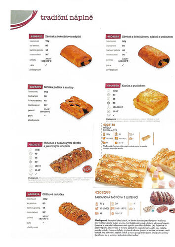 Katalog zmrazených pekařských polotovarů Commercia – strana 8