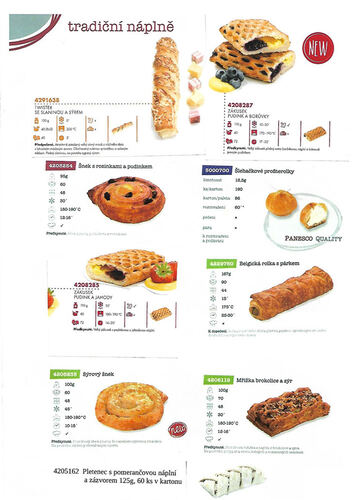 Katalog zmrazených pekařských polotovarů Commercia – strana 9